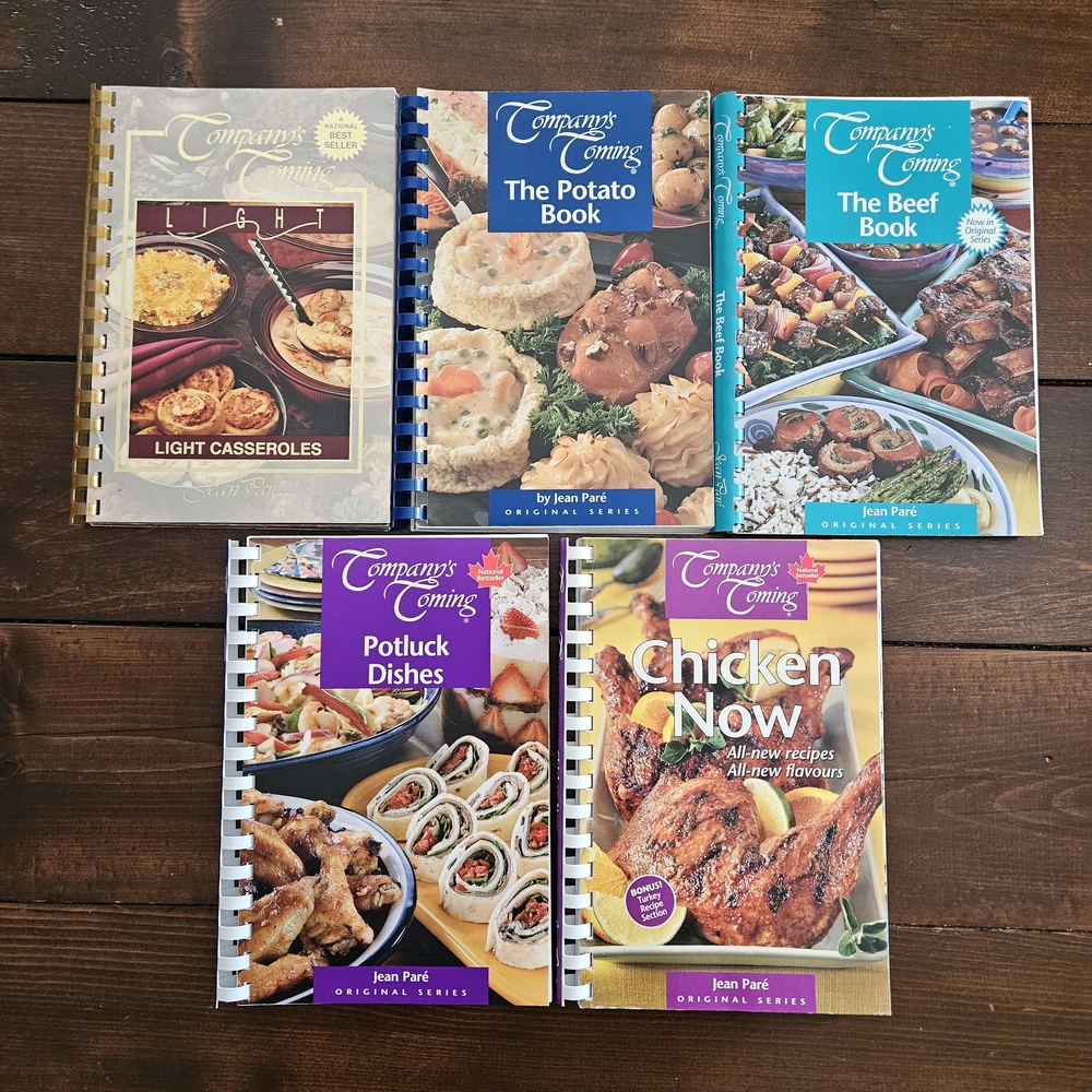 Company's Coming: Potato, Beef, Potluck Dishes, Chicken Now, Light Casseroles